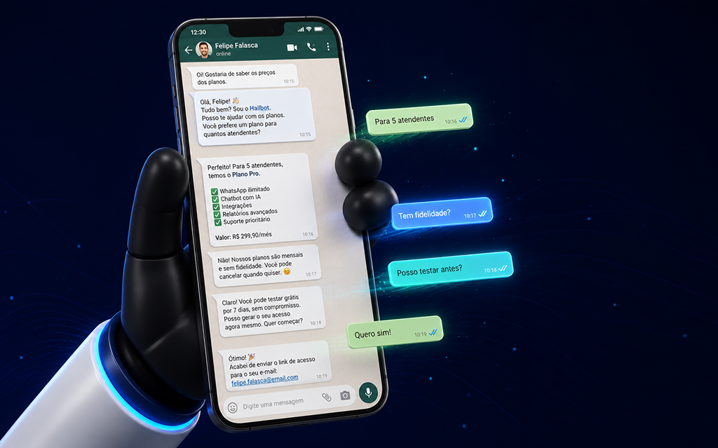 Hailbot, Agente IA para WhatsApp
